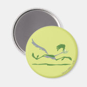 ROAD RUNNER™ Schnell unterwegs Magnet (Vorderseite/Rückseite)