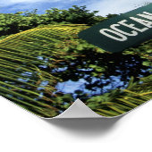 Road-Schild Ocean Drive, South Beach, Miami, Flori Poster (Ecke)