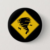 Road Sign- Tornado Button (Vorderseite)
