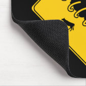 Road Sign- Tornado Mousepad (Ecke)