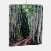 Road Through The Birch Keramikornament (Rechts)