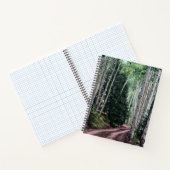 Road Through The Birch Notizblock (Innenseite)