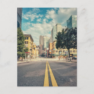 Road to Downtown San Francisco Postkarte