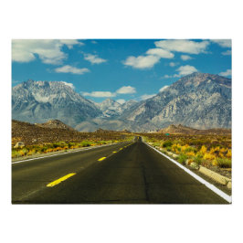 Road to the Sabrina Basin Landscape Wall Art Poster