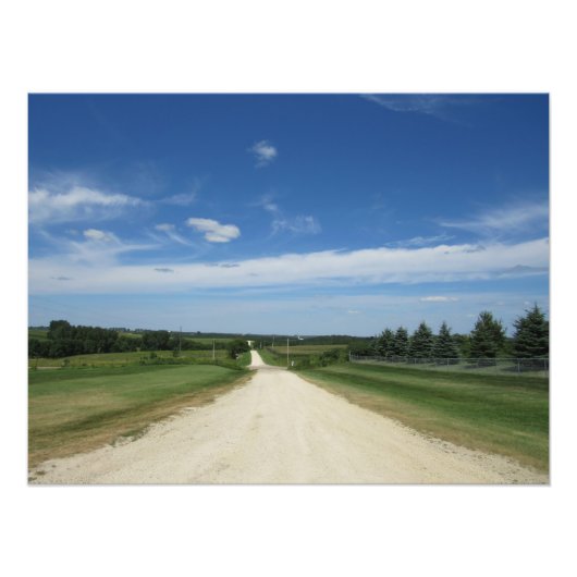 "Road to Valley Grove" Fotodruck (Vorne)