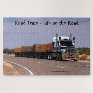 Road Train Life on the Road Sattelzugmaschine Puzzle