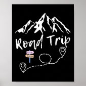 Road Trip 2025 Family Vacation Matching Group Poster (Vorne)