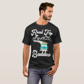 Road Trip Buddies Reisen Camping Übereinstimmung P T-Shirt (Vorne ganz)