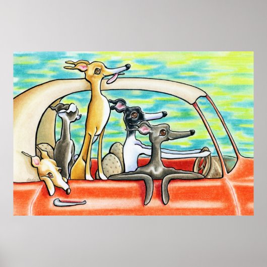 Road Trip by Andie Poster (Vorne)