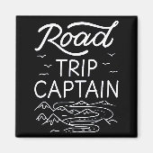 Road Trip Captain I Magnet (Vorne)