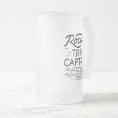 Road Trip Captain I Mattglas Bierglas (VorderseiteRechts)
