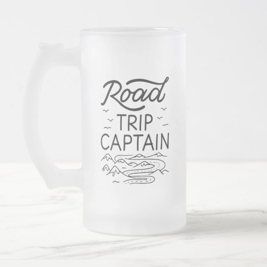 Road Trip Captain I Mattglas Bierglas (Links)