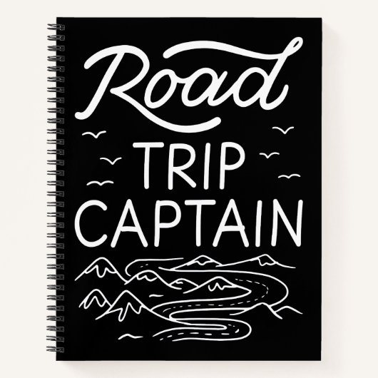 Road Trip Captain I Notizblock (Vorderseite)