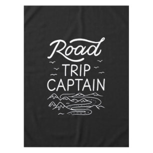 Road Trip Captain I - RV-Pilot Camping-Urlaub Tischdecke