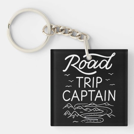 Road Trip Captain I Schlüsselanhänger (Vorderseite)