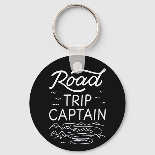 Road Trip Captain I Schlüsselanhänger (Vorderseite)