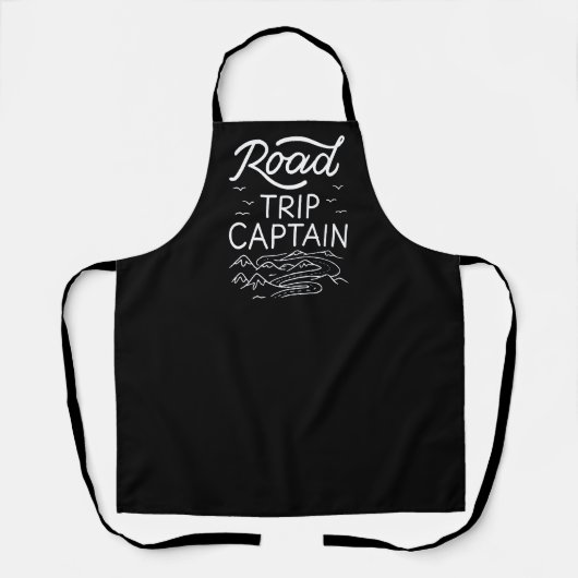 Road Trip Captain I Schürze (Vorderseite)