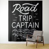 Road Trip Captain I Wandteppich (Beispiel)