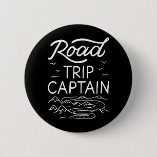 Road Trip Captain I - Wohnmobil-Pilot Camping-Urla Button