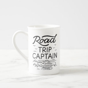 Road Trip Captain I - Wohnmobil-Pilot Camping-Urla Porzellantasse