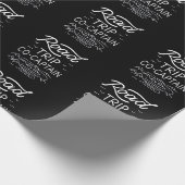 Road Trip Co-Captain I Geschenkpapier (Ecke)