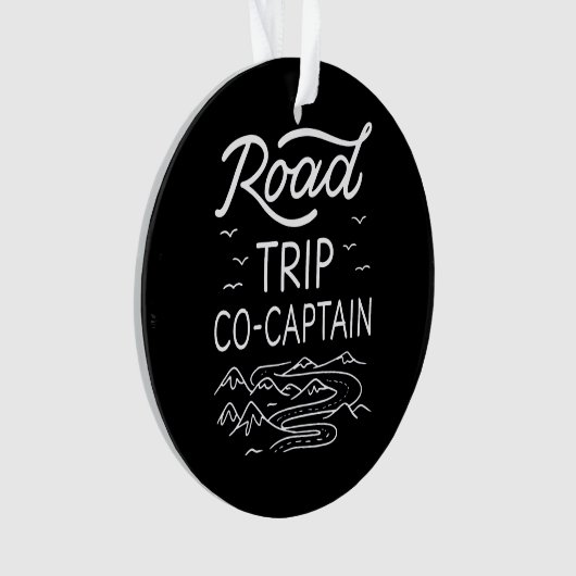 Road Trip Co-Captain I Ornament (Vorderseite)