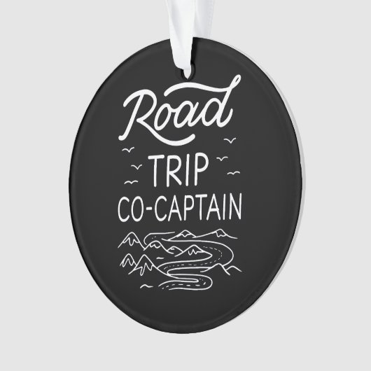 Road Trip Co-Captain I Ornament (Vorderseite)