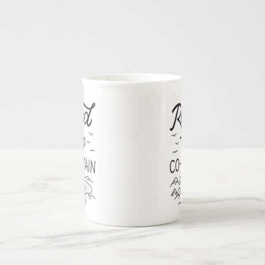 Road Trip Co-Captain I Porzellantasse (Vorderseite)