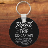 Road Trip Co-Captain I Schlüsselanhänger (Vorderseite)