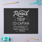 Road Trip Co-Captain I Seidenpapier (Basteln)