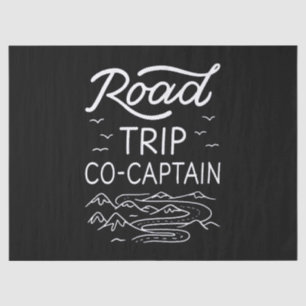 Road Trip Co-Captain I Seidenpapier