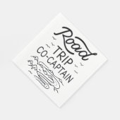 Road Trip Co-Captain I Serviette (Ecke)