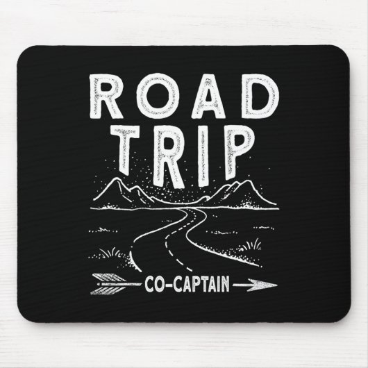 Road Trip Co Captain Road Trip 2 Mousepad (Vorne)