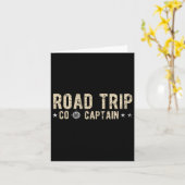Road Trip Co Captain Road Trip 3 Karte (Gelbe Blume)