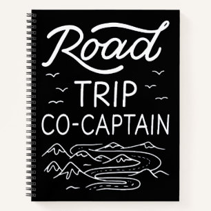Road Trip Co-Kapitän I - RV Navigator Camping Lieb Notizblock