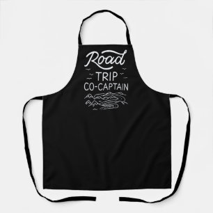 Road Trip Co-Kapitän I - RV Navigator Camping Lieb Schürze