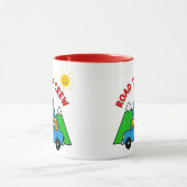 Road Trip Crew Kids Travel Drawing Tasse (Zentrum)