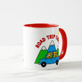 Road Trip Crew Kids Travel Drawing Tasse (VorderseiteRechts)