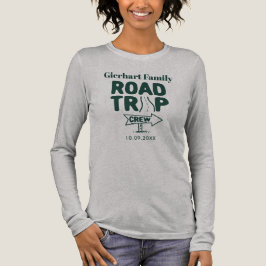 Road Trip Family Crew Sommerferien Matching Tri-Blend Shirt