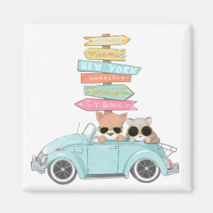 Road Trip Magnet