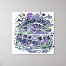 Road Trip mit Colorful Van