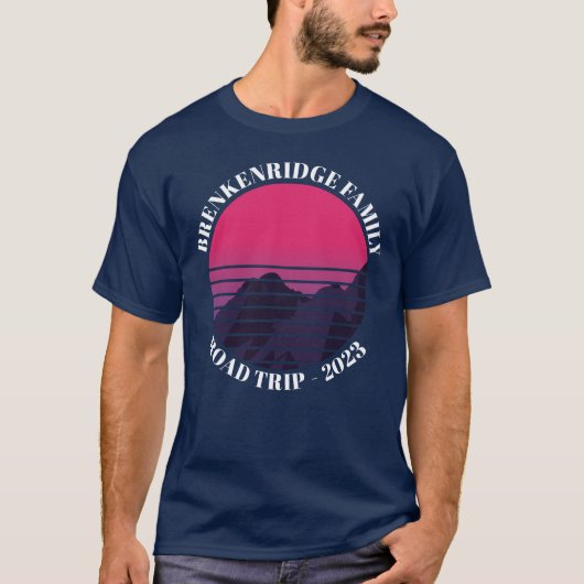 Road Trip Retro Family Adventure Wiedersehen T-Shirt (Vorderseite)