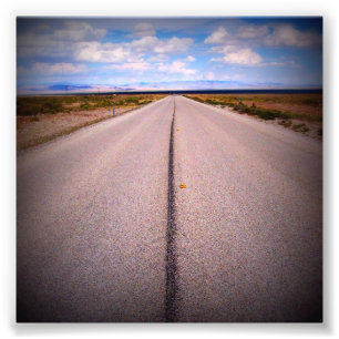 Road Trip Sommerurlaub 4x4 Quadratisch Fotodruck