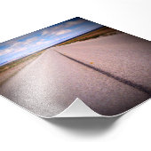 Road Trip Sommerurlaub 4x4 Square Fotodruck (Ecke)