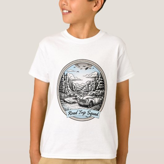 Road Trip Squad T-Shirt (Vorderseite)