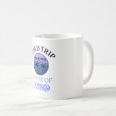road trip State of Mind – Vintage Sunset Design Kaffeetasse (VorderseiteRechts)