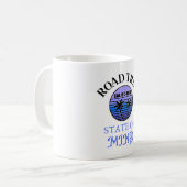 road trip State of Mind – Vintage Sunset Design Kaffeetasse (Vorderseite Links)