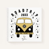 Road Trip Travel Sketch Notebook Notizblock (Vorderseite)