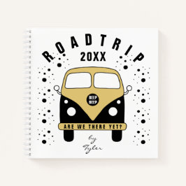 Road Trip Travel Sketch Notebook Notizblock