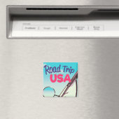 Road Trip USA Magnet (In Situ (Geschirrspüler))